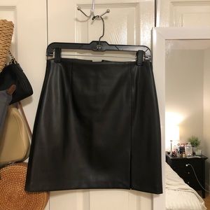 Zara Leather Skirt